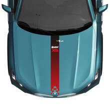 BMW X5 G05 Capot Central Gradient Stripe Autocollant Vinyle Autocollant 2
 3