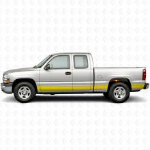 Bandes Vinyle Accent Fines pour Portes et Flanc de Lit Chevrolet Silverado 1500 GMT800 1999-2007_2