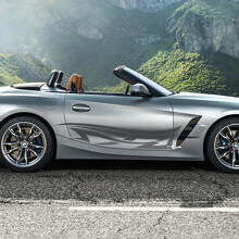 Autocollant en vinyle bandes tribales pour porte latérale BMW Z4 3