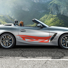 Autocollant de décalcomanie en vinyle BMW Z4 à rayures tribales de porte latérale
 4