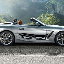 Autocollant en vinyle bandes tribales pour porte latérale BMW Z4 5