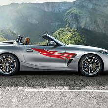 Autocollant vinyle pour bande tribale de porte latérale BMW Z4 2
 2