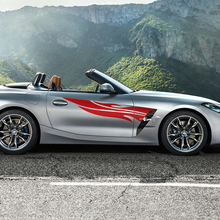 Porte latérale Tribal Stripes BMW Z4 Vinyl Decal Autocollant 2
 2