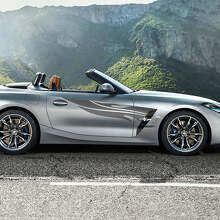 Autocollant vinyle pour bande tribale de porte latérale BMW Z4 2
 3