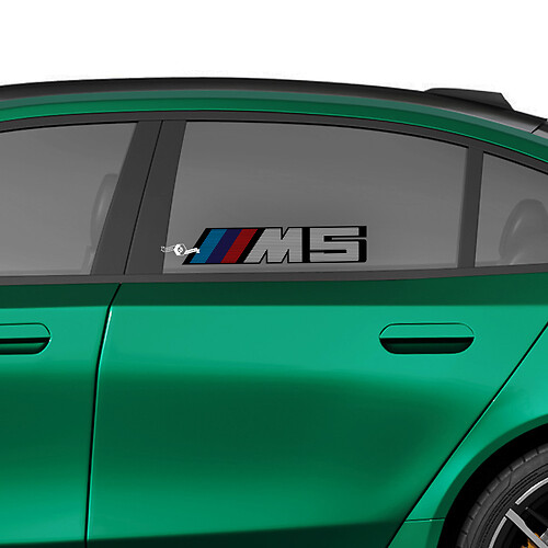 Kit d'autocollants Racing logo M 3 couleurs pour BMW Série 5 G60 M5 G90 2
