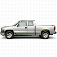 Bandes vinyles vintage pour portes et bas de caisse pour Chevrolet Silverado 1500 GMT800 1999-2007_3