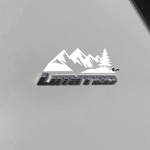 Autocollant de décalcomanie d’arbres de montagnes sur l’insigne limité de Toyota 4Runner
 3