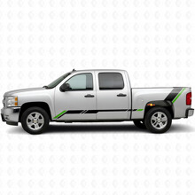 Bandes en vinyle Accent montantes pour porte et couchette pour Chevrolet Silverado 1500 GMT900 2007-2013_4