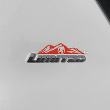 Autocollant de décalcomanie d’arbres de montagnes sur l’insigne limité de Toyota 4Runner
 2