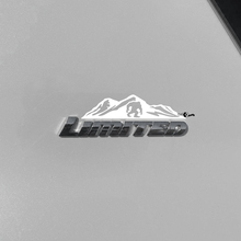 Autocollant de décalcomanie d’arbres de montagnes sur l’insigne limité de Toyota 4Runner
 3