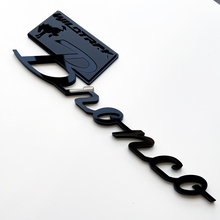 Bronco Wildtrak Fender Badges Emblème de hayon Badge 3D Noir vs Gris
 4