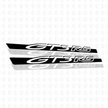 Autocollant vinyle à bandes de bas de caisse de marque pour Porsche 911_2