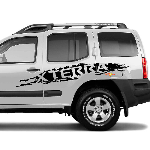 Kit de décalcomanies vinyles lettrage usé Xterra latéral pour Nissan Xterra