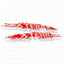 Kit de décalcomanies vinyles lettrage usé Xterra latéral pour Nissan Xterra_2