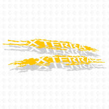 Kit de décalcomanies vinyles lettrage usé Xterra latéral pour Nissan Xterra_4