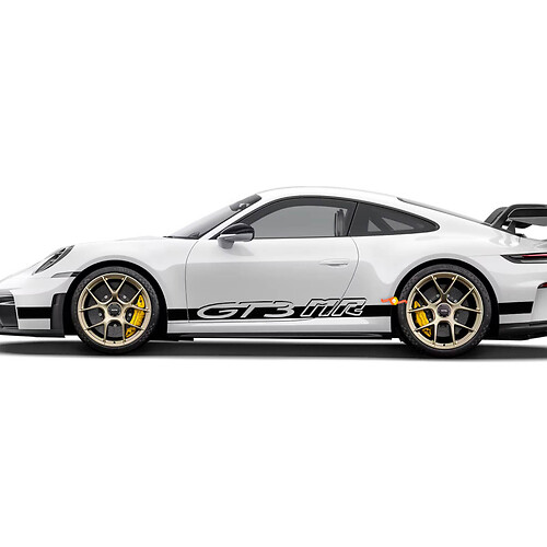 Porsche 911 - 991 Gt3 RS GT3 MR Kit de bandes latérales autocollant autocollant
