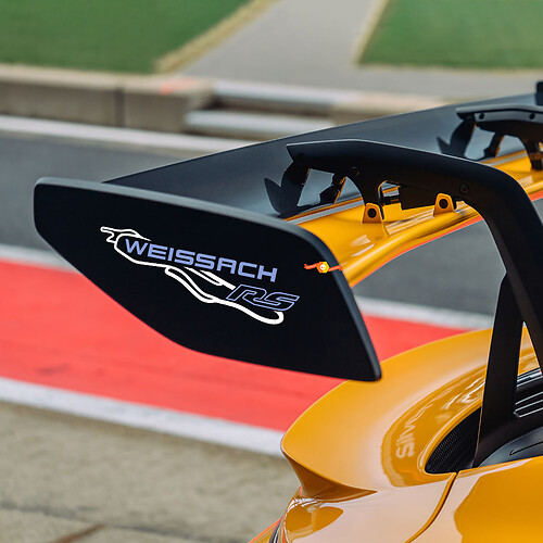 Autocollant de décalcomanie de spoiler Porsche Weissach RS
