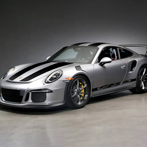 Kit de bandes vinyles intégrales style GT3 RS pour Porsche 911 GT3 RS