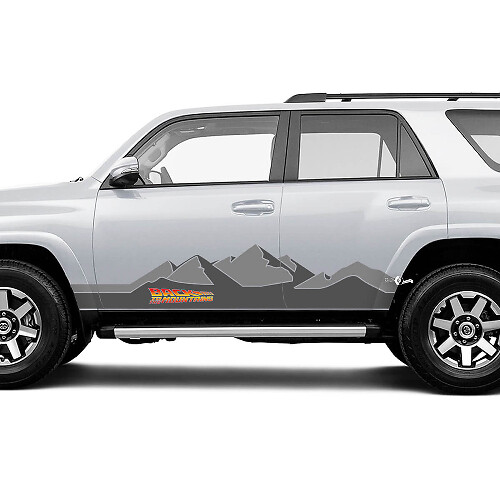 Kit de décalcomanies autocollantes Back to the Mountains Side pour Toyota 4Runner_1