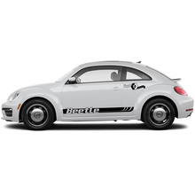 Volkswagen Beetle Portes Latérales Panneau À Bascule Vinyle Rayures Autocollants Autocollants
 2