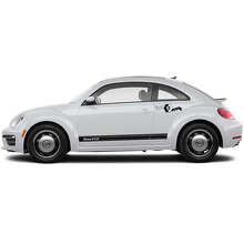 Kit de décalcomanies en vinyle à bande latérale personnalisée pour Volkswagen Beetle_2