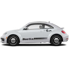 Kit de décalcomanies en vinyle à bande latérale personnalisée pour Volkswagen Beetle_3
