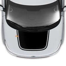 Autocollants en vinyle pour capot, autocollants pour Kia Soul
 2