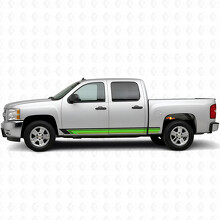 Bandes Vinyle Vintage pour Portières et Bas de Caisse pour Chevrolet Silverado 1500 GMT900 2007-2013_3