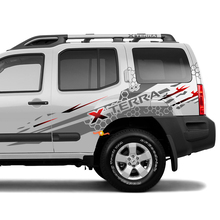 Autocollants latéraux en vinyle pour Nissan Xterra Splash Graphics
 2