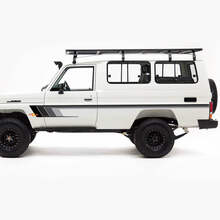 Kit de décalcomanie des rayures classiques rétro pour Toyota Land Cruiser J75 Series
 3