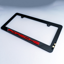 Porsche véhicule plaque d'immatriculation couvre cadres décor
 3