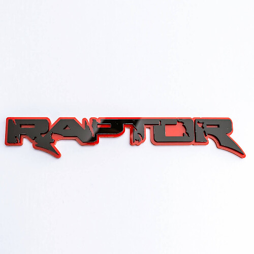 Badge Raptor 3D Emblèmes d'aile et de hayon Emblème