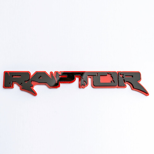 Badge Raptor 3D, badges de garde-boue et de hayon, emblème pour camions Raptor
