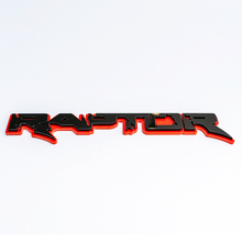Badge Raptor 3D, badges de garde-boue et de hayon, emblème pour camions Raptor
 3