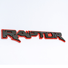 Badge Raptor 3D, badges de garde-boue et de hayon, emblème pour camions Raptor
 4