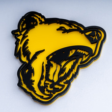 Badge 3D Bear Grizzly, emblème de garde-boue et de hayon
 4