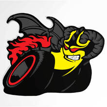 Demon Pack Emblème d'insigne de hayon de garde-boue pour Dodge Charger Challenger
 2