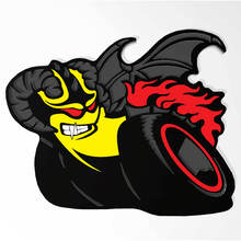Demon Pack Emblème d'insigne de hayon de garde-boue pour Dodge Charger Challenger
 3