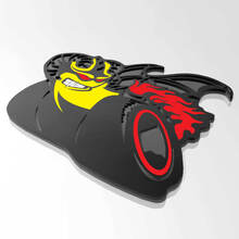 Demon Pack Emblème d'insigne de hayon de garde-boue pour Dodge Charger Challenger
 4