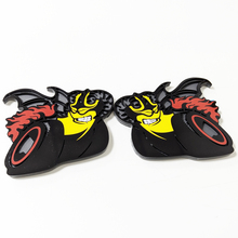 Demon Pack Emblème d'insigne de hayon de garde-boue pour Dodge Charger Challenger
 6