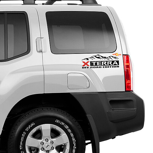 Autocollants latéraux en vinyle pour Nissan Xterra Splash Graphics
