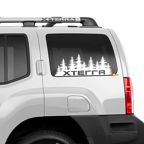 Autocollants latéraux en vinyle pour Nissan Xterra Mountains Off Road Graphics
