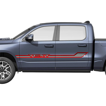 Kit de décalcomanies vinyle bandes latérales personnalisées pour porte Dodge Ram 1500 REV_3