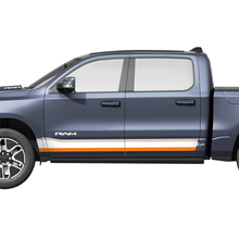 Panneau à bascule latéral pour portes, rayures pour Dodge RAM 1500 REV, autocollants graphiques en vinyle
 2