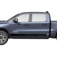 Bandes de bas de caisse latérales Modern pour Dodge RAM 1500 REV Autocollants en vinyle Stickers Graphiques 3
 2