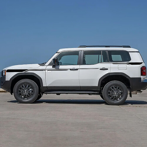 Toyota Land Cruiser Side Stripes Décalcomanies Autocollants en vinyle Graphique
