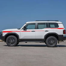 Autocollants Vinyle Bandes Accent Portes Latérales Graphique 2 Pour Toyota Land Cruiser 2