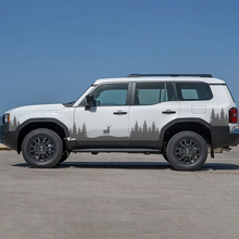 Toyota Land Cruiser Nature Scene Deer Moose Portes Accent Stripes Décalcomanies Vinyle Autocollants Graphique
 2