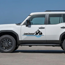 Toyota Land Cruiser Nature Scene Montagnes Portes Autocollants Vinyle Autocollants Graphique 2
 2