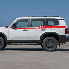 Toyota Land Cruiser Portes latérales Accent Stripes Décalcomanies Vinyle Autocollants Graphique 2
 2